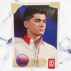 Official One Direction Trading Card Zayn Malik #22 Panini